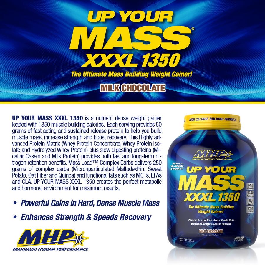 MHP Up Your Mass XXXL 1350 2500 g | Mr Supplement